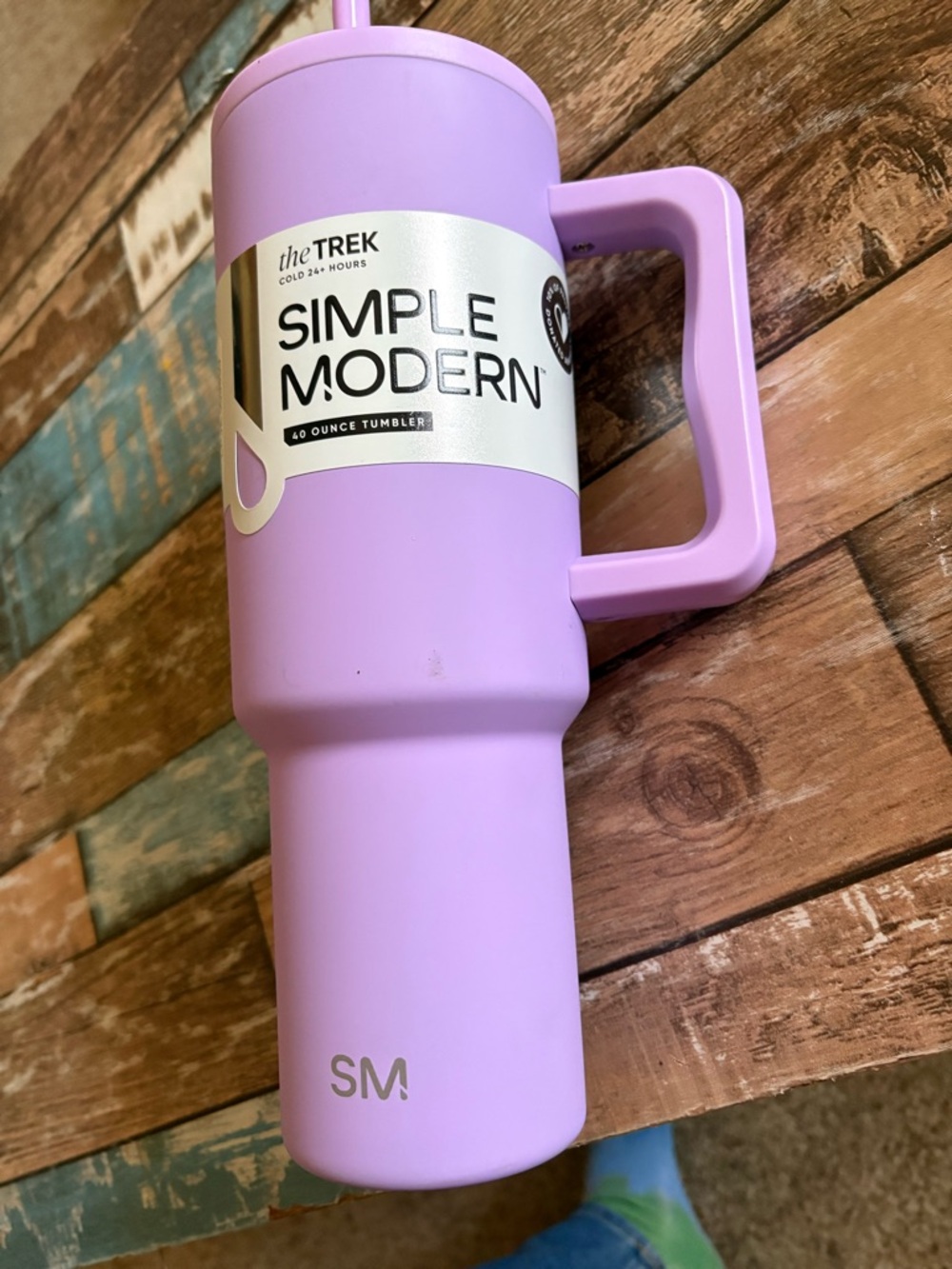 NEW-TREK 40oz Tumbler
Travel-Car- Beach Lavender 
48Hour Cold & Hot installation